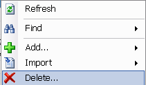 delete