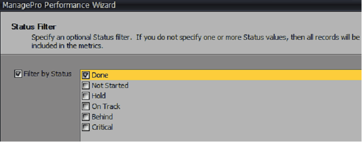 StatusFilter
