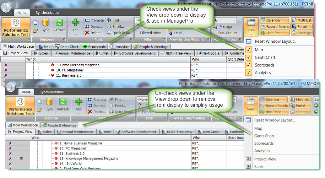 ViewDropDown